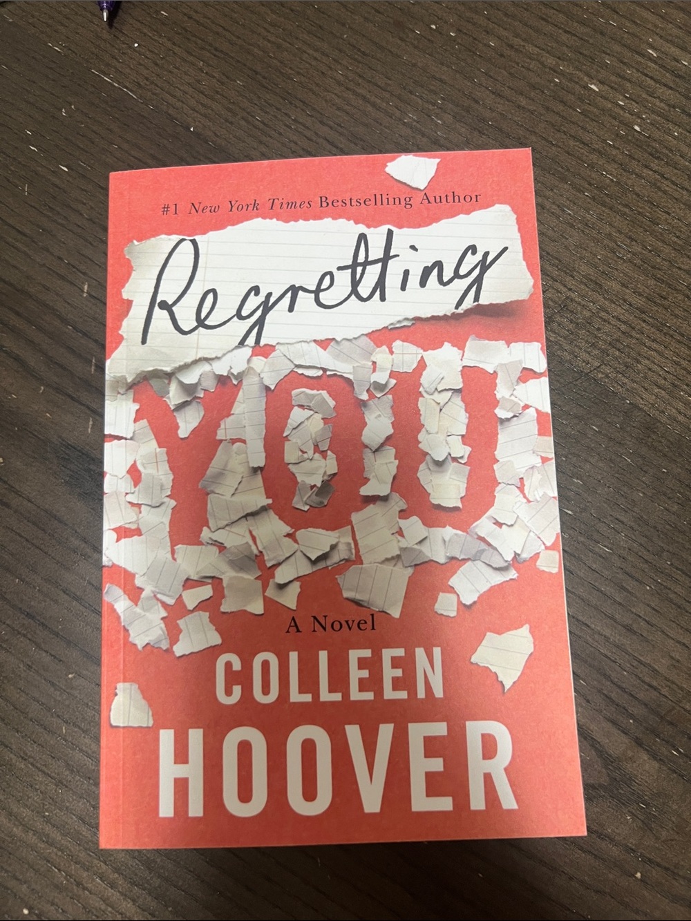 Regretting You by Colleen Hoover